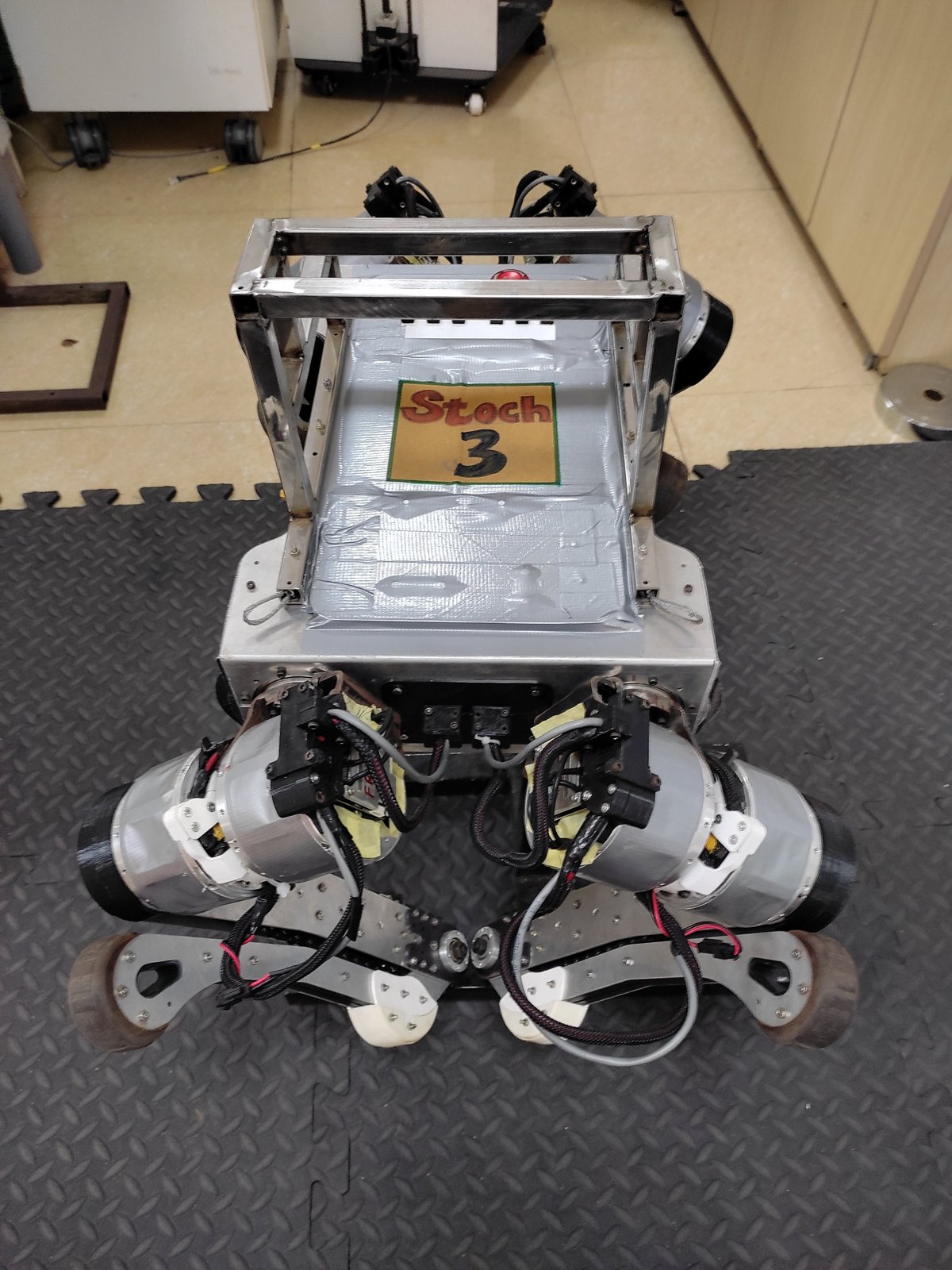 Stoch-3 quadruped robot